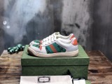 Gucci Distressed Screener Sneakers Men Womens Shoes