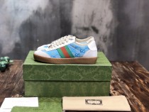 Gucci  ShoesG74 Sneakers Lace-Up Luxury Brand Women's Ace Embroidered with Original Box