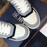 Dior Oblique Jacquard Dior B27 High-TOP sneakers Smooth Calfskin shoes