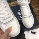 Dior Oblique Jacquard Dior B27 High-TOP sneakers Smooth Calfskin shoes