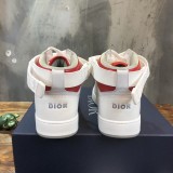 Dior Oblique Jacquard Dior B27 High-TOP sneakers Smooth Calfskin shoes