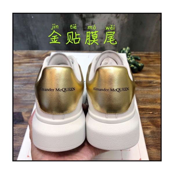 Alexander McQueen Mens Shoes Fashion Sneakers Unisex Design Luxury Brand Oversized Sneaker with Box