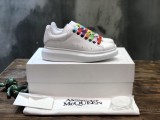 Alexander McQueen Mens Shoes Fashion Sneakers Unisex Design Luxury Brand Oversized Sneaker with Box