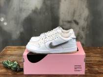 Nike SB Dunk Low Retro White/Black Sneakers Men Womens Shoes with Original Box