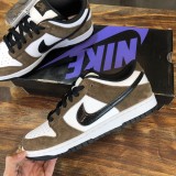 Nike SB Dunk Low Retro White/Black Sneakers Men Womens Shoes with Original Box