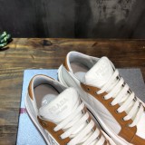 Prada Mens Shoes Sneakers Casual Shoes for Men Luxury Brand Breathable Fashion Sneakers with Original Box