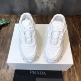 Prada Mens Shoes Sneakers Casual Shoes for Men Luxury Brand Breathable Fashion Cloudbust Thunder Technical Fabric Sneakers with Original Box