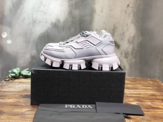 Prada Mens Shoes Sneakers Casual Shoes for Men Luxury Brand Breathable Fashion Cloudbust Thunder Technical Fabric Sneakers with Original Box