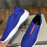 Prada Men Shoes Luxury Brand Sneakers