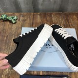 Prada Womens Shoes Sneakers Lace-Up Luxury Brand Fashion Sneakers for Women with Original Box