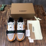 Burberry Men Shoes Fashion Sneakers Luxury Brand Vintage Cotton Sneaker with Original Box