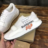 Burberry Mens Shoes Sneakers Fashion Type Luxury Brand Vintage Check Cotton Sneaker with Original Box