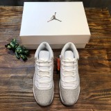 NIKE  Air Jordan 11 Retro White Metallic Silver