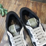 Valentino Men Shoes Fashion Design Luxury Brand ROCKRUNNER CAMOUFLAGE LAMINATED SNEAKER