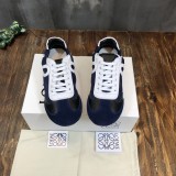 2021 early spring LOEWE couples white shoes purchase version running volume