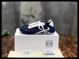 2021 early spring LOEWE couples white shoes purchase version running volume