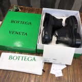 Bottega Veneta mid-cut round toe platform men's boots