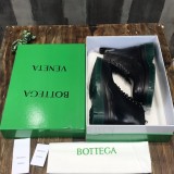 Bottega  Veneta Autumn and winter men's high-top round toe lace-up platform men's boots