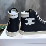 Celine new high-top canvas shoes