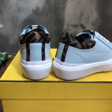 Fendi Womens Shoes FENDI FORCE Canvas and TPU Low-tops