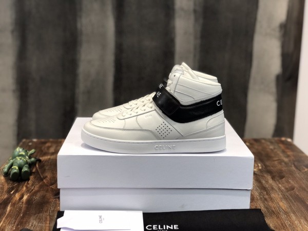 Celine Cow leather high-top sneakers