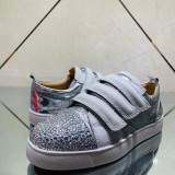 Christian Louboutin Mens Shoes Luxury Brand Red Bottom Design Louis Junior rhinestones Flat with Original Box CL sneakers