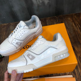 Louis Vuitton Men Shoes Fashion Sneakers Design Luxury Brand LV TRAINER SNEAKER with Original Box