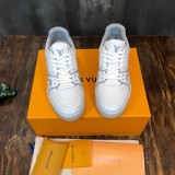 Louis Vuitton Men Shoes Fashion Sneakers Design Luxury Brand LV TRAINER SNEAKER with Original Box