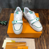 Louis Vuitton Men Shoes Fashion Sneakers Design Luxury Brand LV TRAINER SNEAKER with Original Box