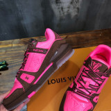 Louis Vuitton Men Shoes Fashion Sneakers Design Luxury Brand LV TRAINER SNEAKER with Original Box