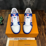 Louis Vuitton Men Shoes Fashion Sneakers Design Luxury Brand LV TRAINER SNEAKER with Original Box