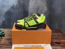 Louis Vuitton Men Shoes Fashion Sneakers Design Luxury Brand LV TRAINER SNEAKER with Original Box