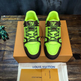 Louis Vuitton Men Shoes Fashion Sneakers Design Luxury Brand LV TRAINER SNEAKER with Original Box