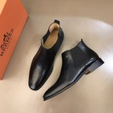 Hermes men's shoes ankle boots luxury brand with original box