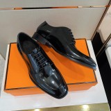 Hermes men's shoes luxury brand fashion Loafers in original original Box