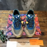 Louis Vuitton Men Shoes Fashion Sneakers Design Luxury Brand LV TRAINER SNEAKER with Original Box