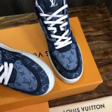 Louis Vuitton Men Shoes Fashion Sneakers Design Luxury Brand LV TRAINER SNEAKER with Original Box