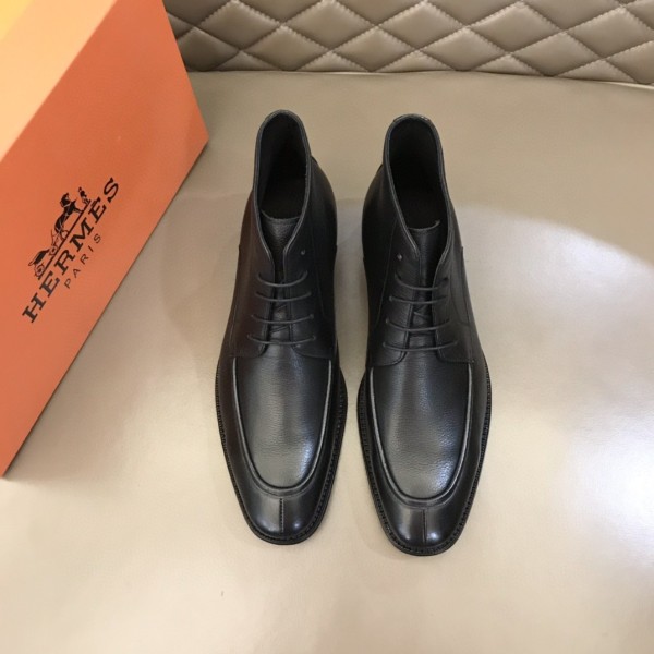 Hermes men's shoes ankle boots luxury brand with original box