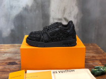 Louis Vuitton Men Shoes Fashion Sneakers Design Luxury Brand LV TRAINER SNEAKER with Original Box