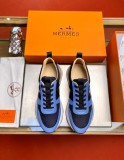 Hermes Mens Casual Shoes Fashion Sneakers Luxury Brand with Original Box