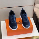 Hermes Mens Casual Shoes Fashion Sneakers Luxury Brand with Original Box