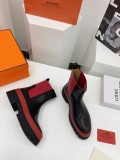 Hermes 2021 autumn and winter new elastic short boots with original original Box