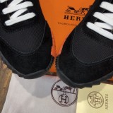 Hermes men's low-top casual shoes fashion sneakers luxury brand with original Box