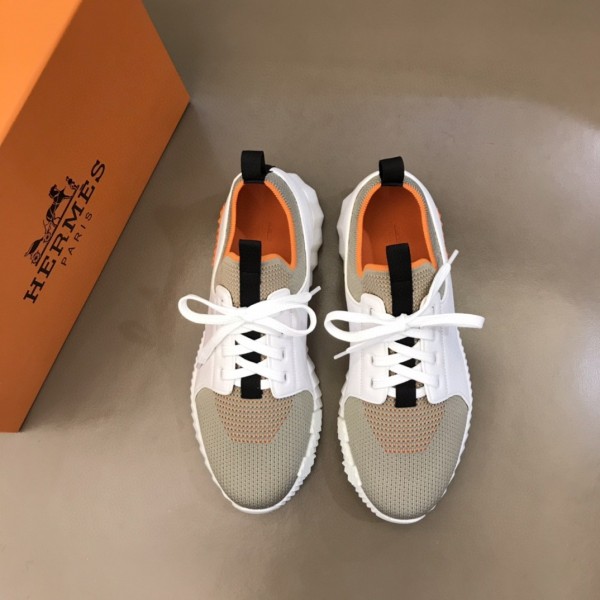 】 Hermes 2021 new men's casual shoes fashion sports shoes luxury brand with original Box