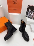 Hermes 2021 autumn and winter new elastic short boots with original original Box