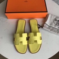 Hermes women's shoes Oran sandals with original Box