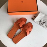 Hermes women's shoes Oran sandals with original Box