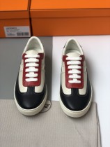 Hermes leather casual shoes fashion sneakers luxury brand with original  Box