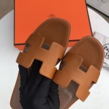 Hermes women's shoes Oran sandals with original Box