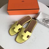 Hermes women's shoes Oran sandals with original Box